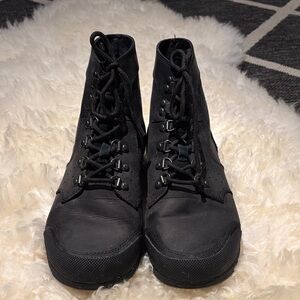 SOREL - Men's Ankeny Mid Hiker Boots Black Tactical Boots size 41